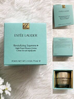 Estée Lauder Revitalizing Supreme+ Night Power Bounce Creme 75ml New